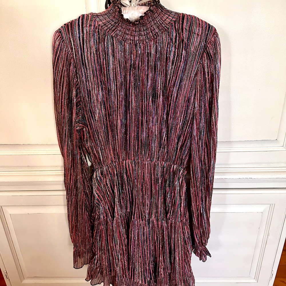 BOHO Metallic dress